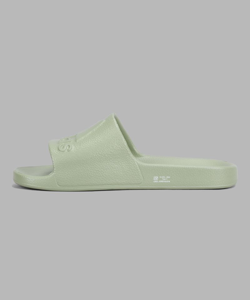 adidas Unisex Slides Green Size 8 - Image 2