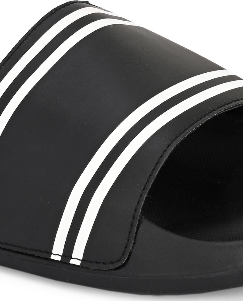 OFF LIMITS Men Slides (Black, White, 11) - Image 6