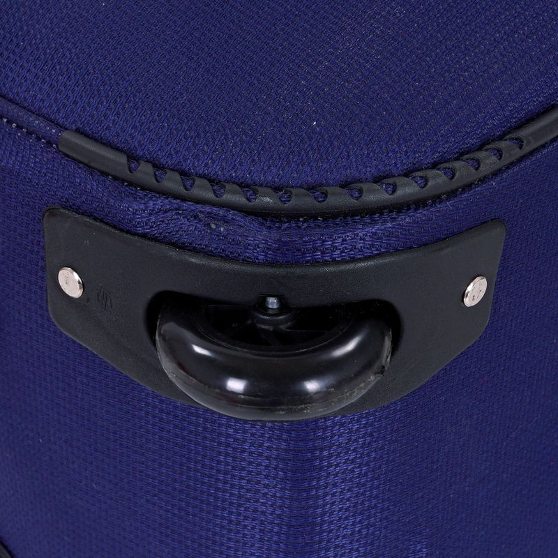 Frontsy Premium Stylish Trolley Duffel Bag Blue Large - Image 6