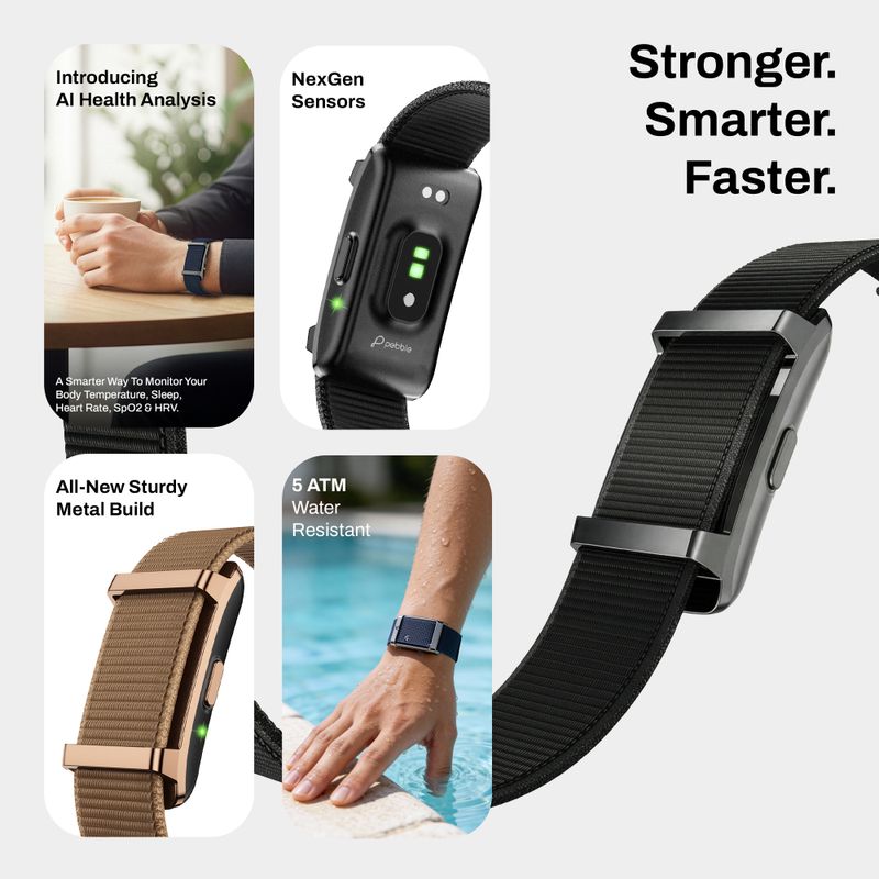 Pebble Qore 2 Fitness Band - Image 3