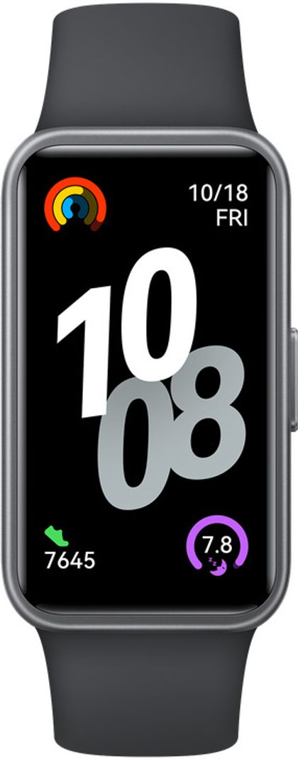 Huawei Band 10,AI Fitness Monitoring,Sleep Analysis,Emotional Wellbeing Assistant (Black Strap, Size : Free size) - Image 3