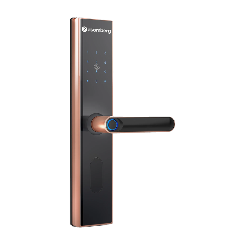 Atomberg Sl1|6 Ways Unlocking |fingerprint 5 Ss Bolt | Free Installation Smart Door Lock