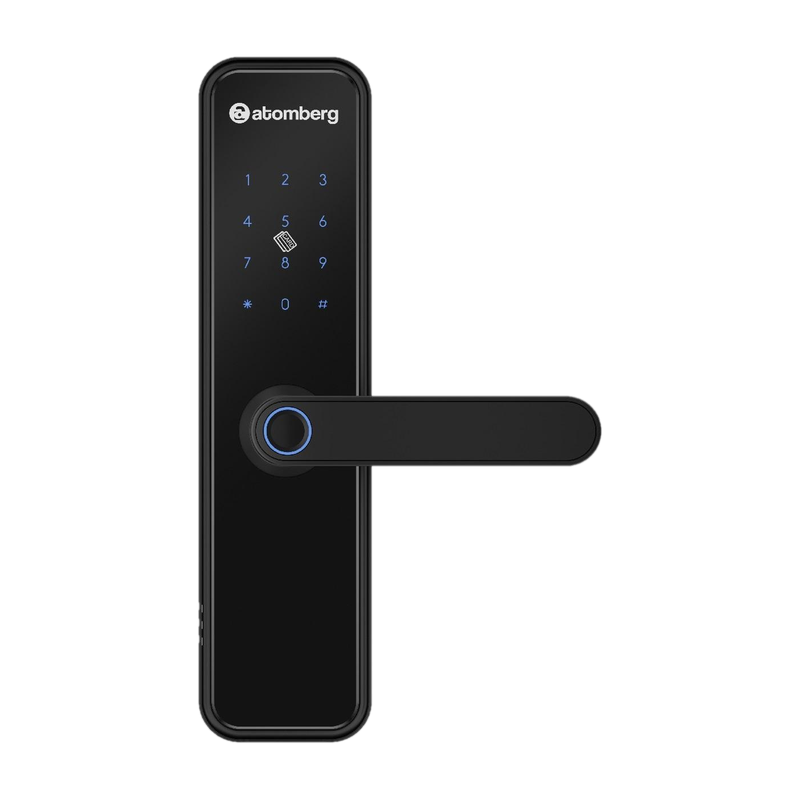 Atomberg Azhero Smart Door Lock (Black)