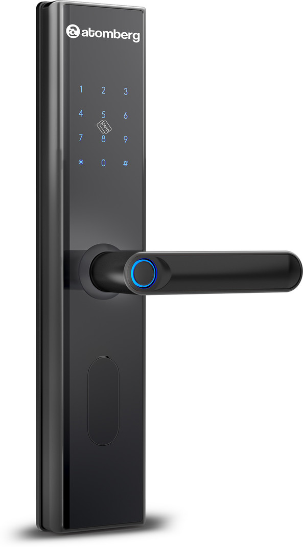 Atomberg Sl1|6 Ways Unlocking |fingerprint 5 Ss Bolt | Free Installation Smart Door Lock