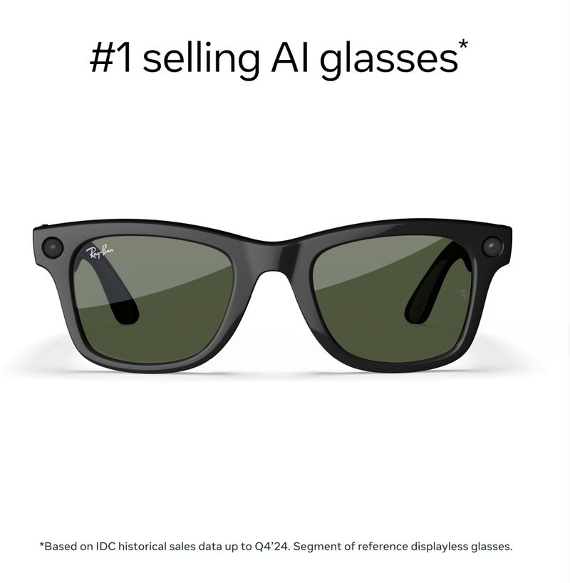 Ray-Ban Meta Wayfarer Gen 1 Shiny Black - Image 3