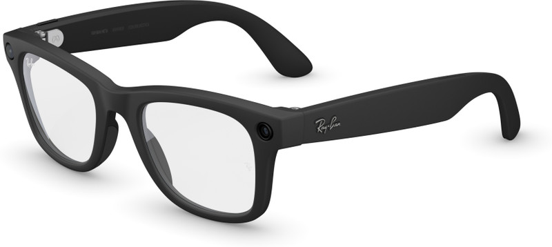 Ray-Ban | Meta Wayfarer (Gen 2) Matte Black, Clear