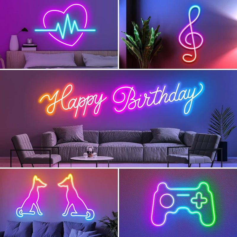 KIZJORYA 5 Meter RGB Neon Strip Lights - Image 5