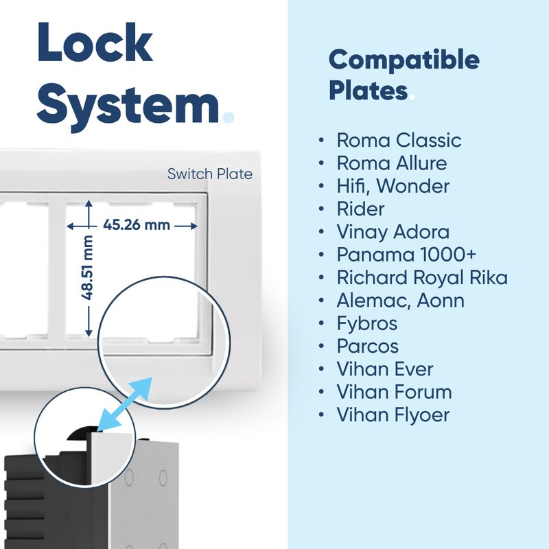 AZIOT Smart Modular 4 Touch Switch - Image 5