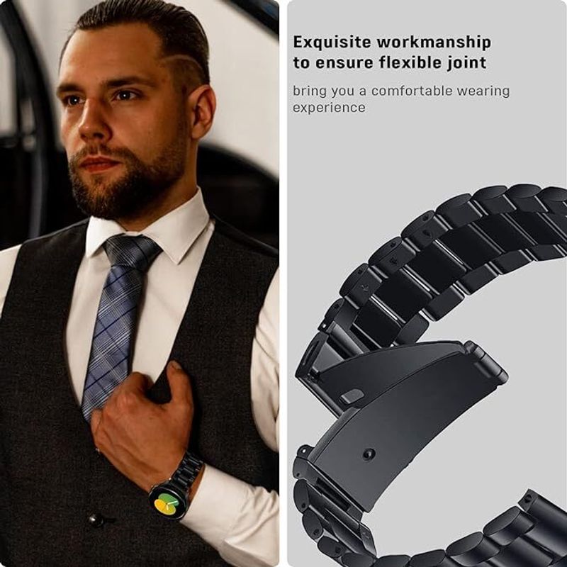 LN KART 20 mm Bands for Samsung Galaxy Watch 7 40/44mm - Image 3