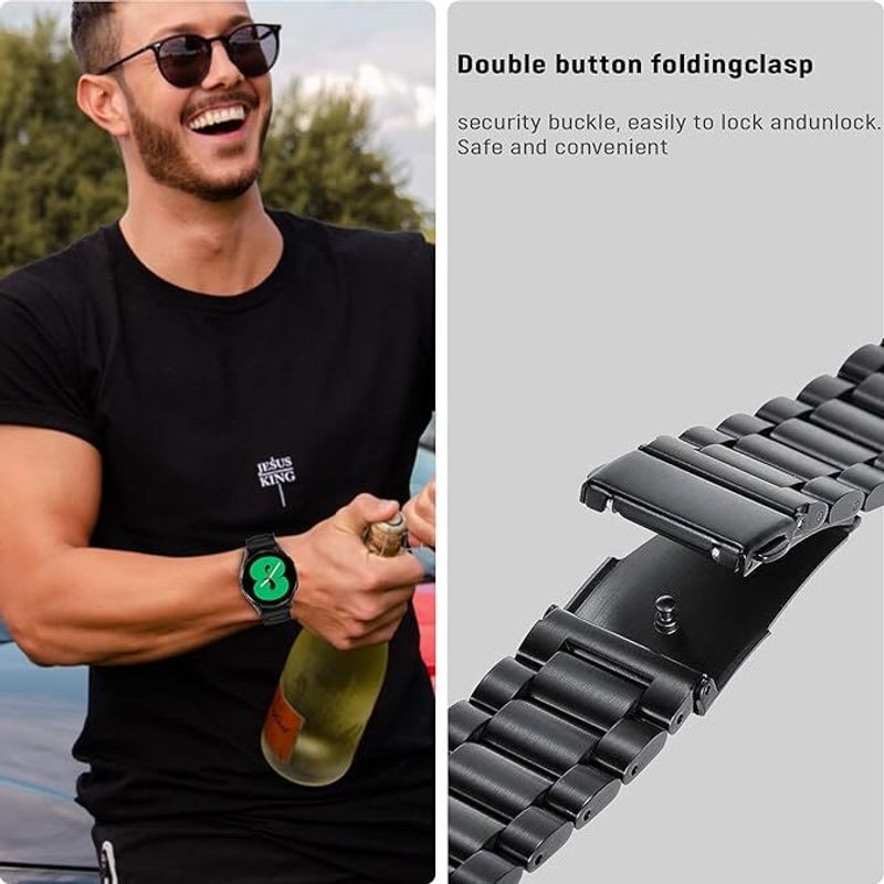 LN KART 20 mm Bands for Samsung Galaxy Watch 7 40/44mm - Image 4