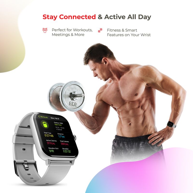 Nervfit Vibe 1.85" Smartwatch - Image 6