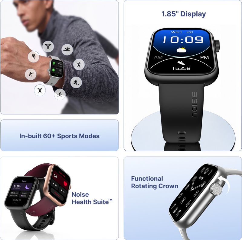 Noise Icon Rise 1.85 Smartwatch - Image 3