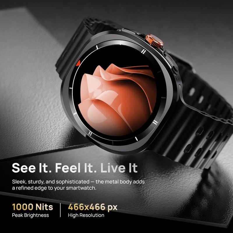 Fire-Boltt Axiom 2026 1.43" AMOLED Smartwatch - Image 6