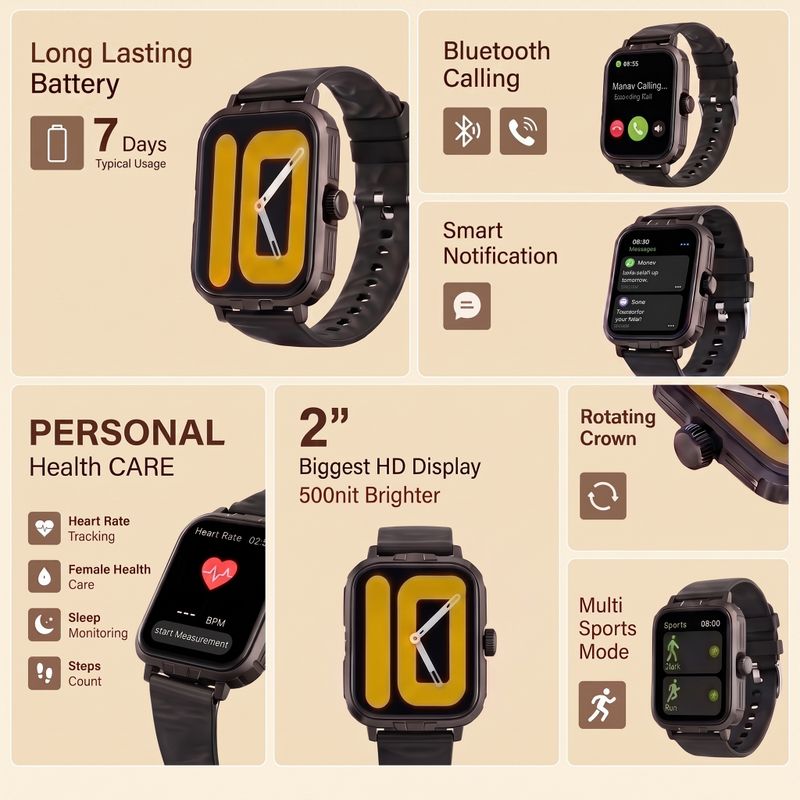 Ubon Active SW191 Smart Watch - Image 5