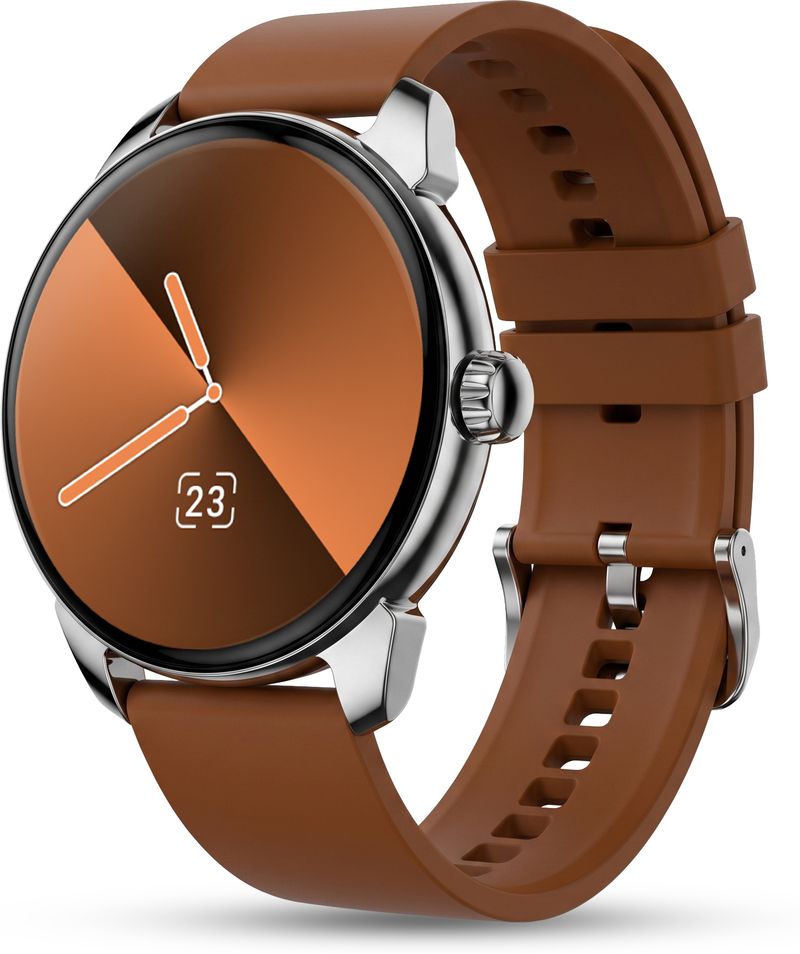 Pebble Spectra Go Smartwatch Brown - Image 2