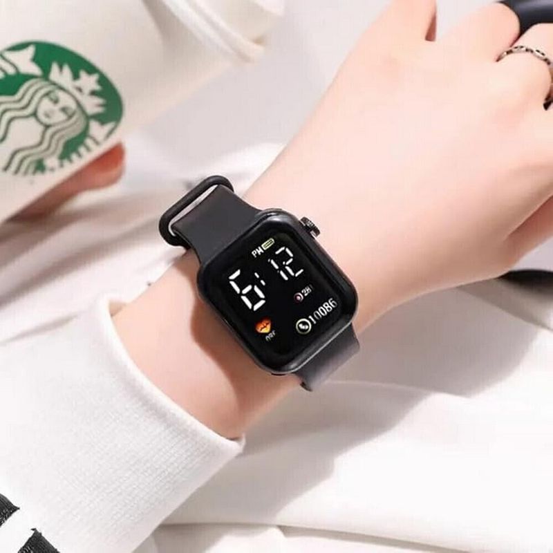 EDENSCOPE LED Luxurious Fashion Silicone Digital Watch - Image 4