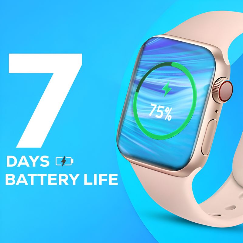 GameSir I8 Pink-A1 Full Screen Touch Watch - Image 4