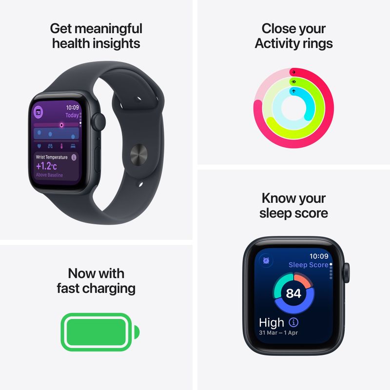 Apple Watch SE 3 40mm Starlight Aluminium - Image 5
