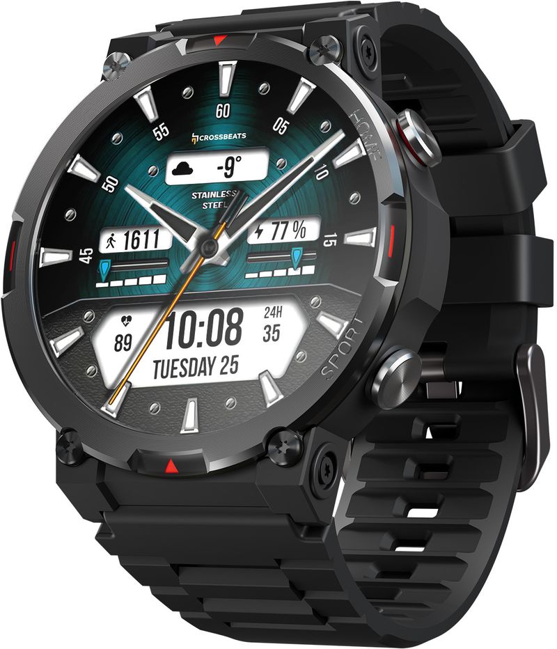 CrossBeats Everest 2.0 1.43" Display Bluetooth Calling Rugged - Image 2