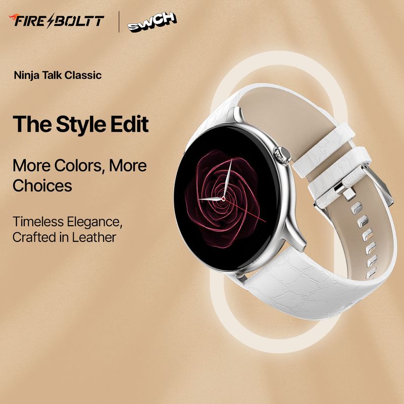 Fire-Boltt Ninja Talk 1.39in Round Bluetooth Calling Smartwatch - Image 3