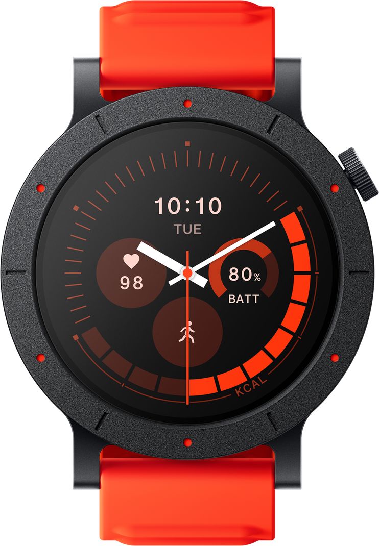 CMF by Nothing Watch 3 Pro 1.43" AMOLED Smartwatch, Orange Strap - Image 2