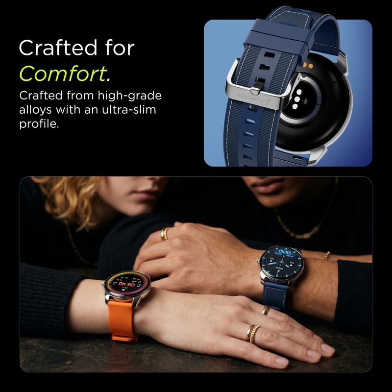 Pebble Spectra Go Smartwatch Brown - Image 5