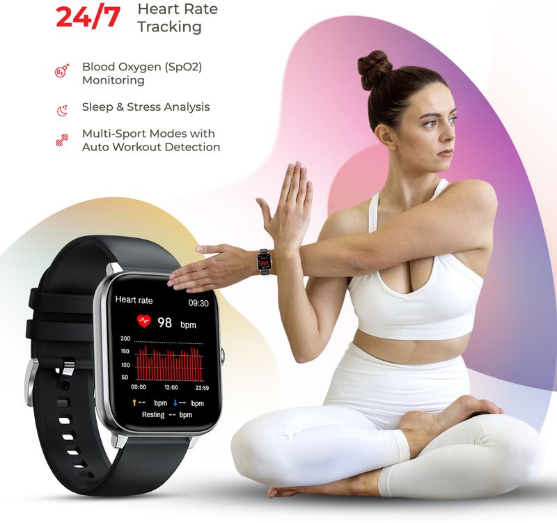 Nervfit Vibe 1.85 inch Smartwatch - Image 6