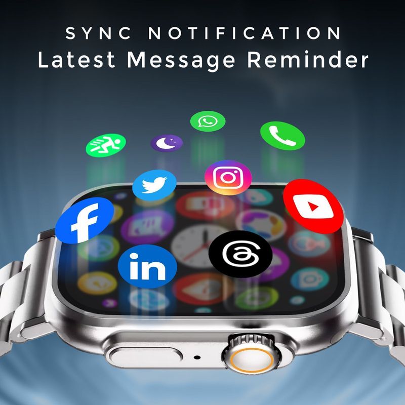 Melbon BT Calling Smartwatch 1.99" TFT Display - Image 6