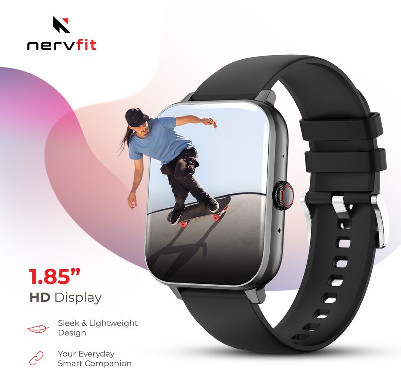 Nervfit Vibe 1.85 inch Smartwatch - Image 3