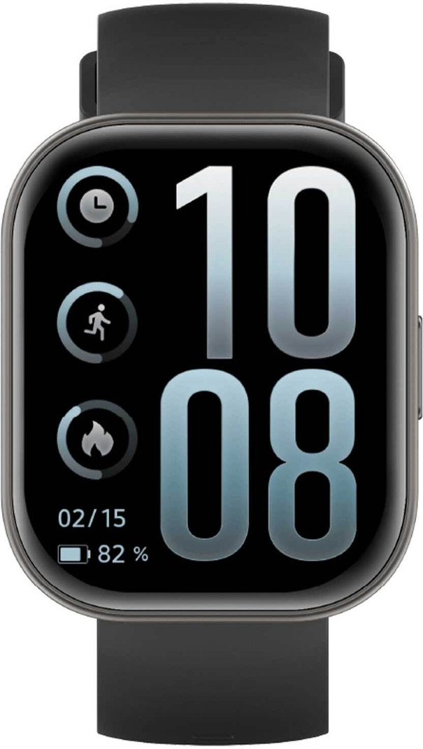 Infinix Xwatch H5 Pro Smartwatch (Black Strap, M)