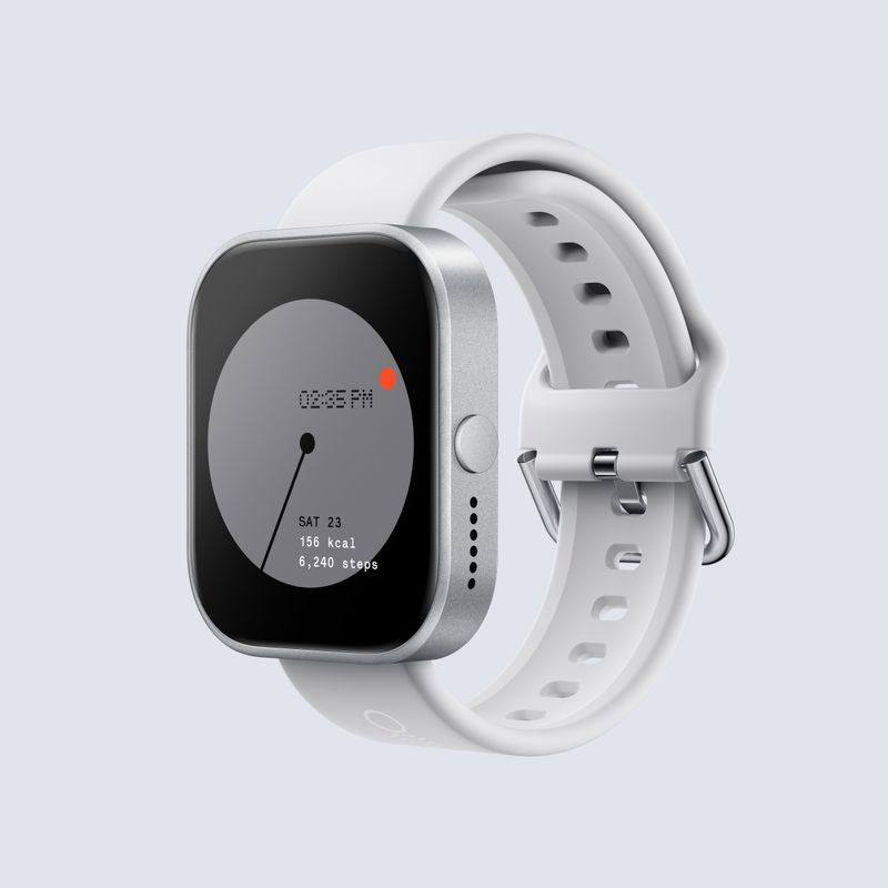 CMF by Nothing Watch Pro 1.96 AMOLED Metallic Grey - Image 3