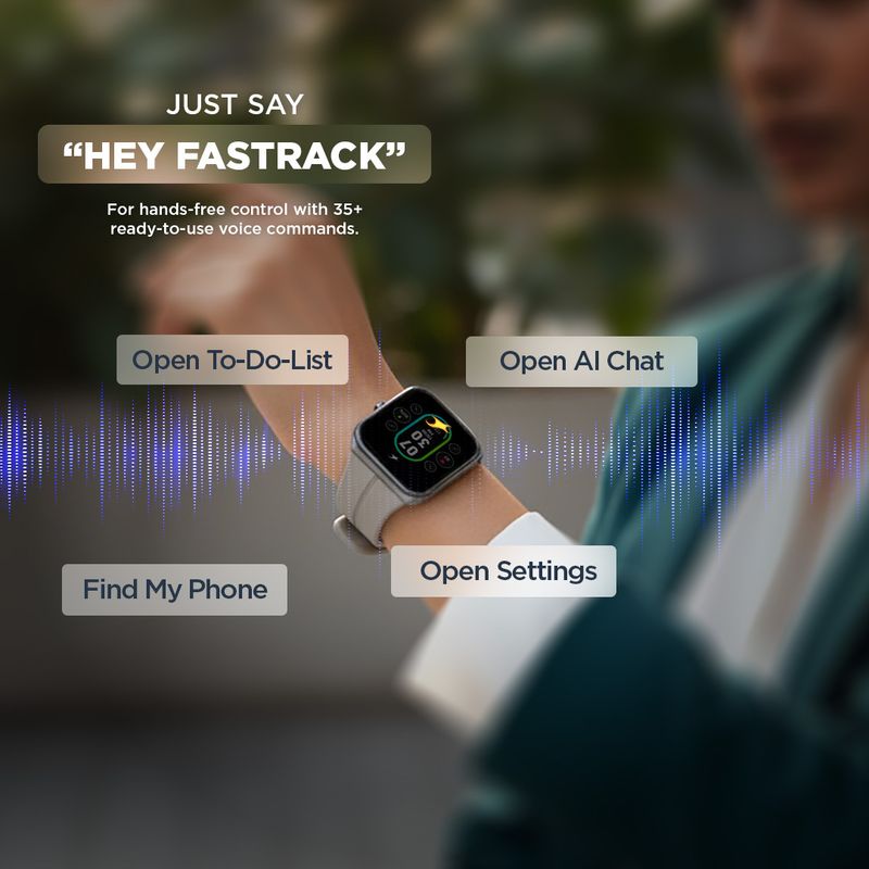 Fastrack VOX Neo 1.91inch Curved TFT Display Watch - Image 4