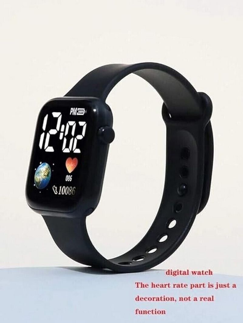 EDENSCOPE LED Luxurious Fashion Silicone Digital Watch - Image 3