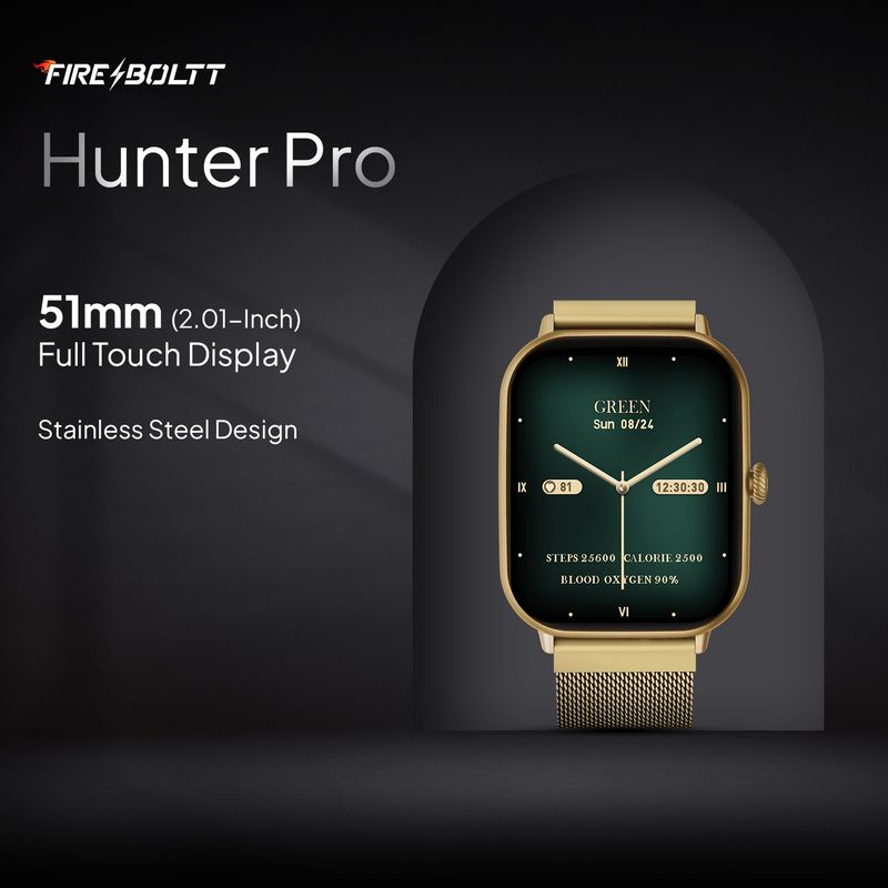 Fire-Boltt Hunter Pro 2.01" HD Display Smartwatch - Image 3
