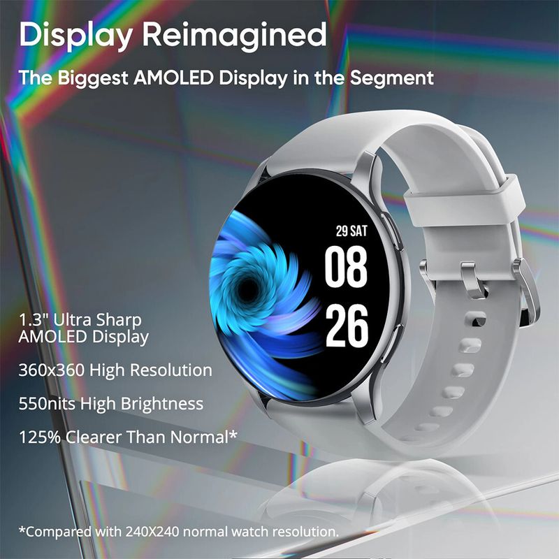 PunnkFunnk Active Max 1.39'' AMOLED Display Smartwatch - Image 5