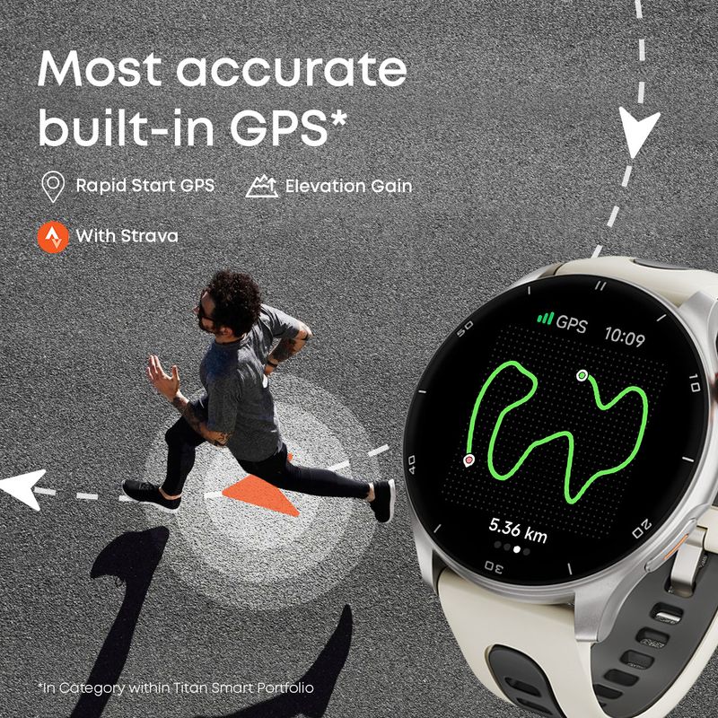 Titan Celestor 1.43” AMOLED Display Smartwatch - Image 4