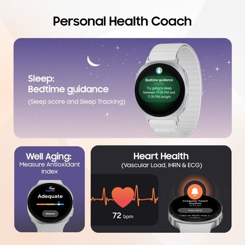 Samsung Galaxy Watch8 (44mm, LTE) - Image 6