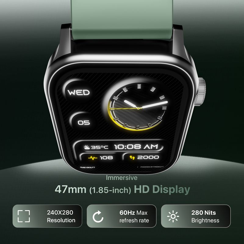 Fire-Boltt Rise 47mm Bluetooth Calling Smartwatch - Image 4