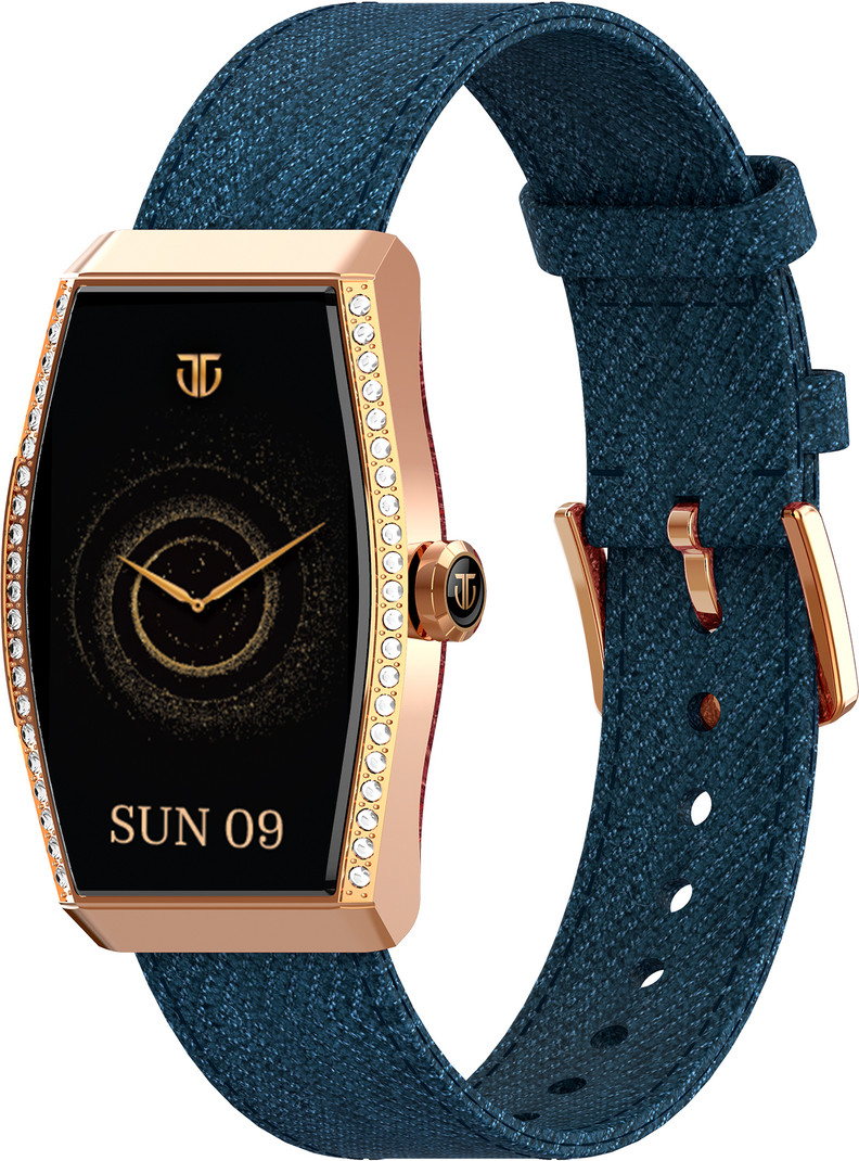Titan Valerie Aura Smartwatch (Teal Green Strap, Free Size)