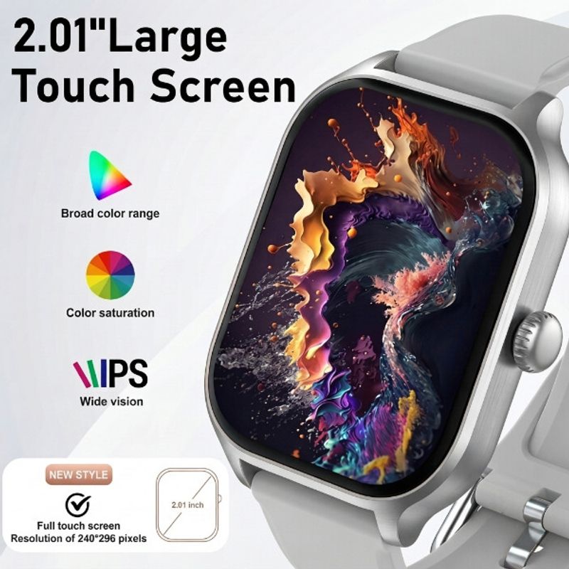 SELIX Pro Max Smartwatch with BT Calling, Sleep Monitor - Image 3
