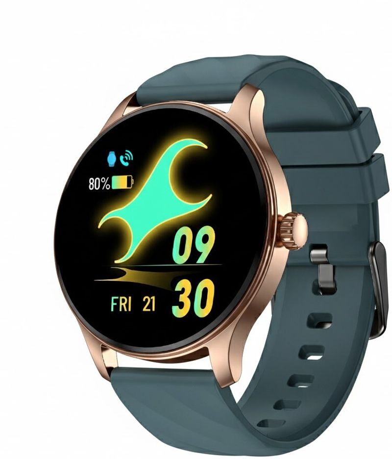 Fastrack Jupiter R1 Smartwatch (Teal Strap, Free Size)