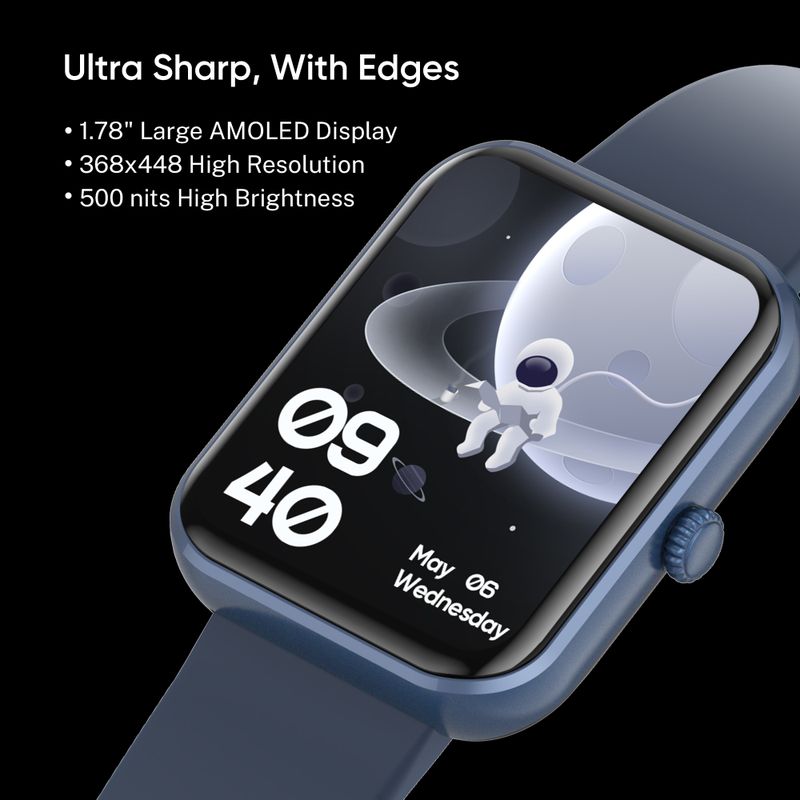 DIZO Watch D Ultra 1.78 AMOLED Blue - Image 4