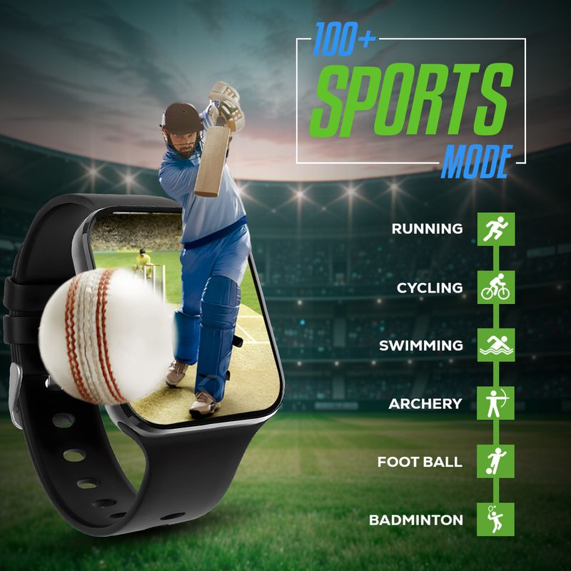 Melbon T-Storm Black-A1 Smartwatch - Image 3