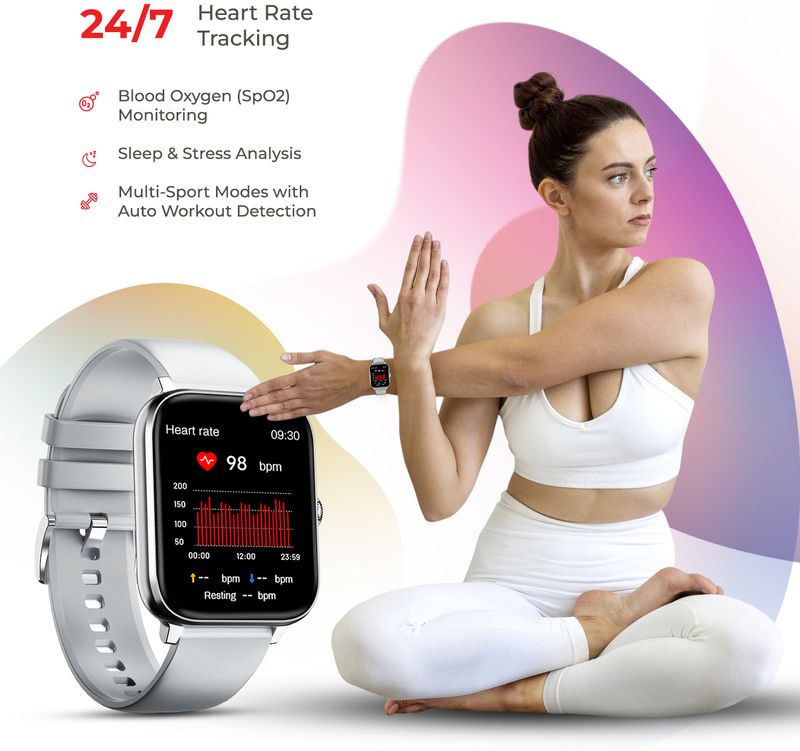 Nervfit Vibe 1.85" Smartwatch - Image 5