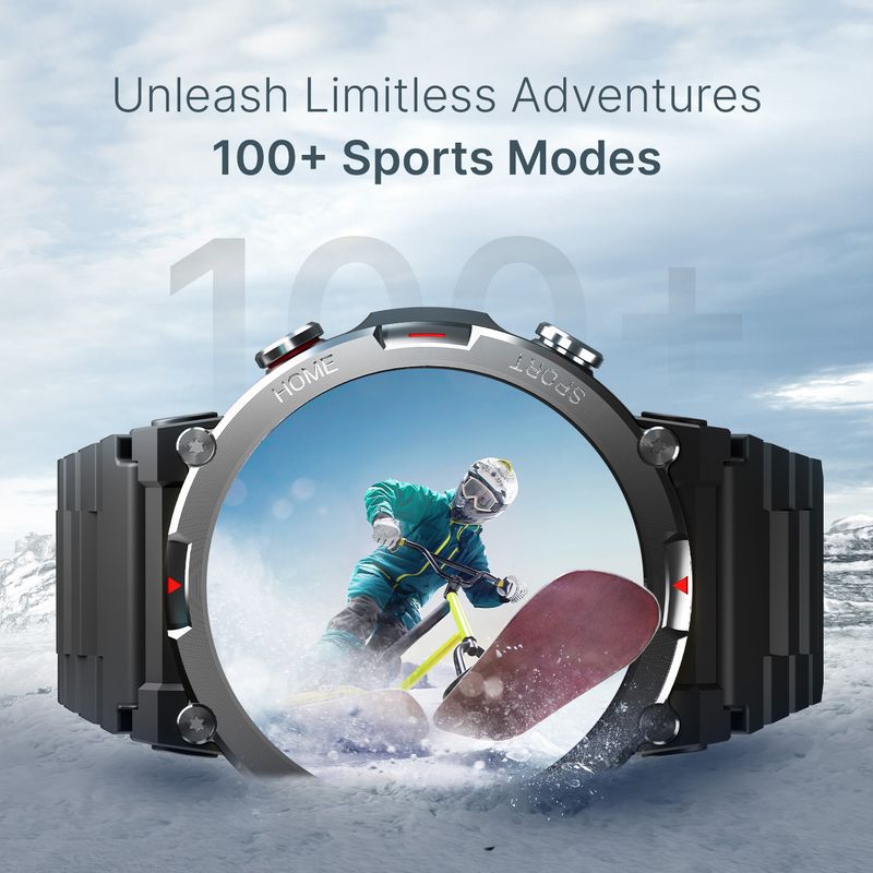 CrossBeats Everest 2.0 1.43" Display Bluetooth Calling Rugged - Image 5