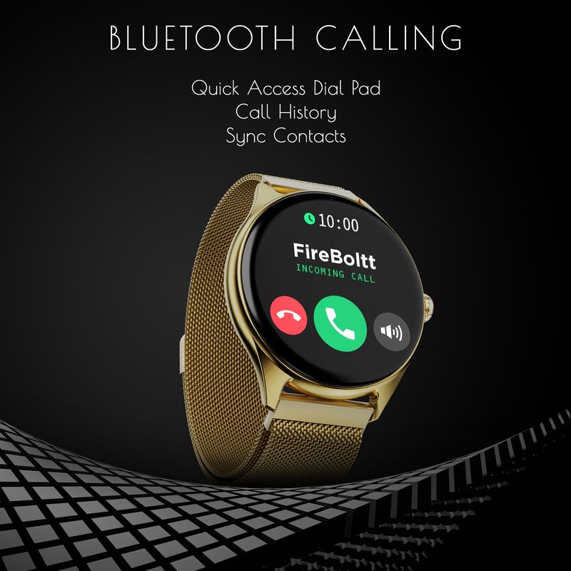 Fire-Boltt Ninja Talk 35.3mm Round Bluetooth Calling Smartwatch - Image 5