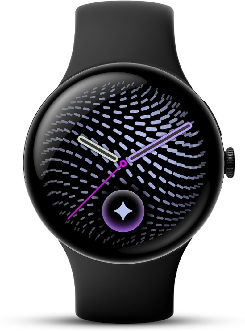 Google Pixel Watch 5 (45 mm) Smartwatch Obsidian Strap, L
