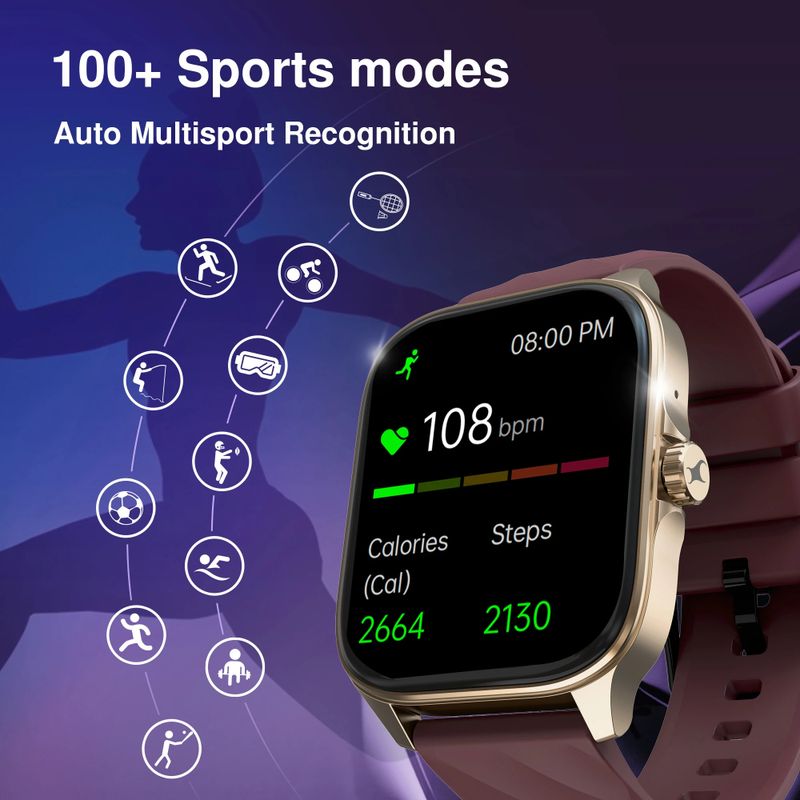 Fastrack Revoltt Pro 1.97'' Smartwatch - Image 5