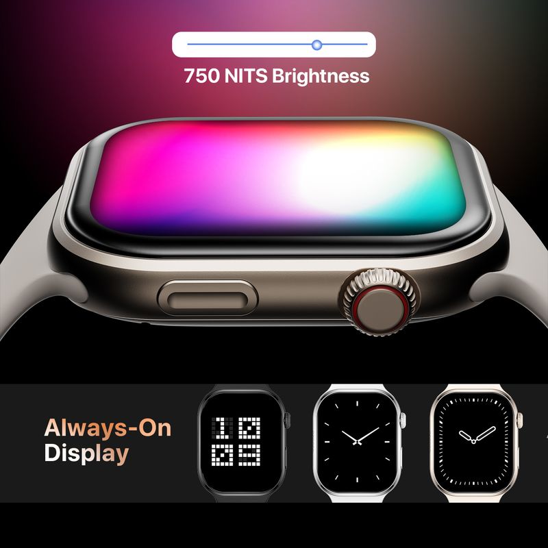 Fire-Boltt Brillia 51.3mm AMOLED Smartwatch - Image 6