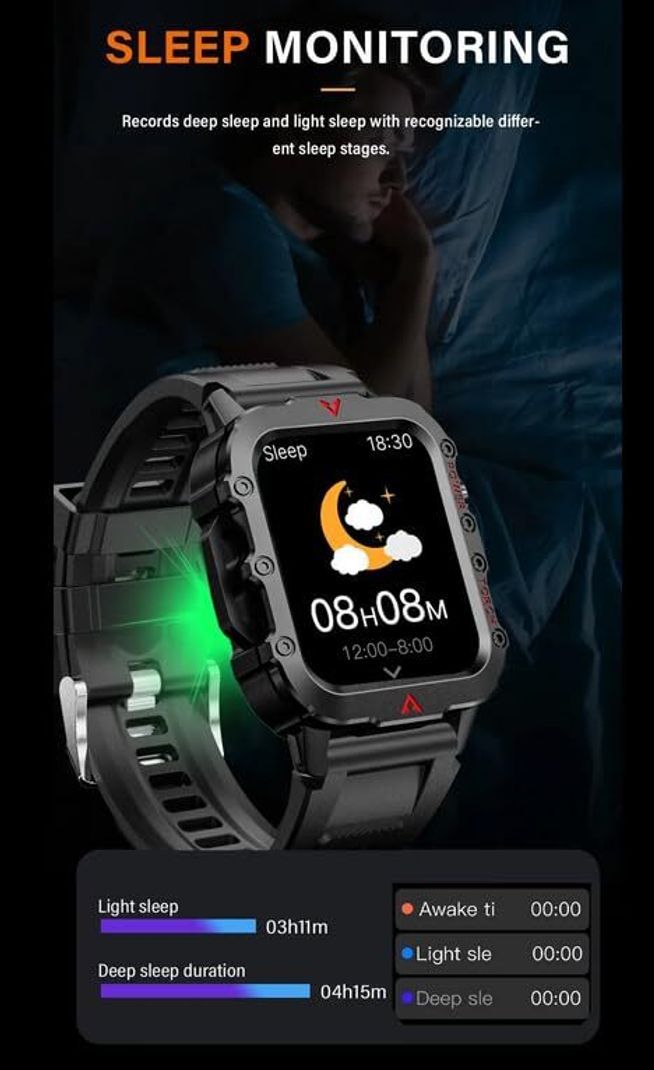 MVC ENTERPRISE Q11 Smartwatch with Bluetooth Calling - Image 6